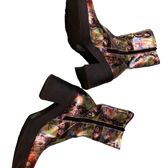 Steve Madden Klayton platform boot. 8M - Picture 3 of 7